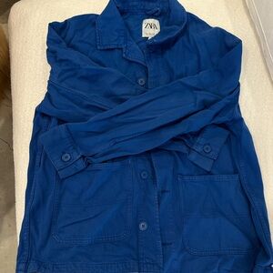 Blue Zara Jacket